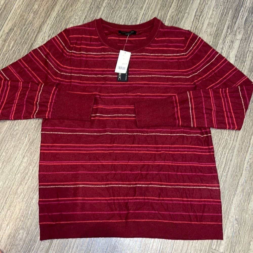 🆕Banana Republic- 100%  merino wool-Holiday Red sweater